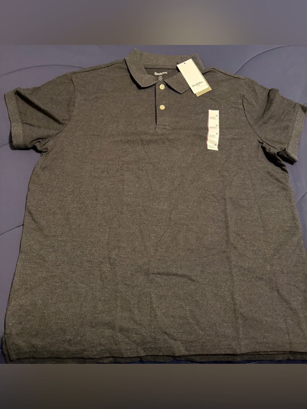 Goodfellow & Co Men’s Dark Gray Heather Polo